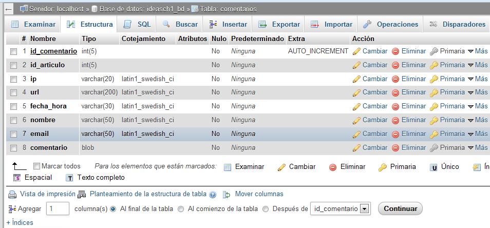 phpMyAdmin